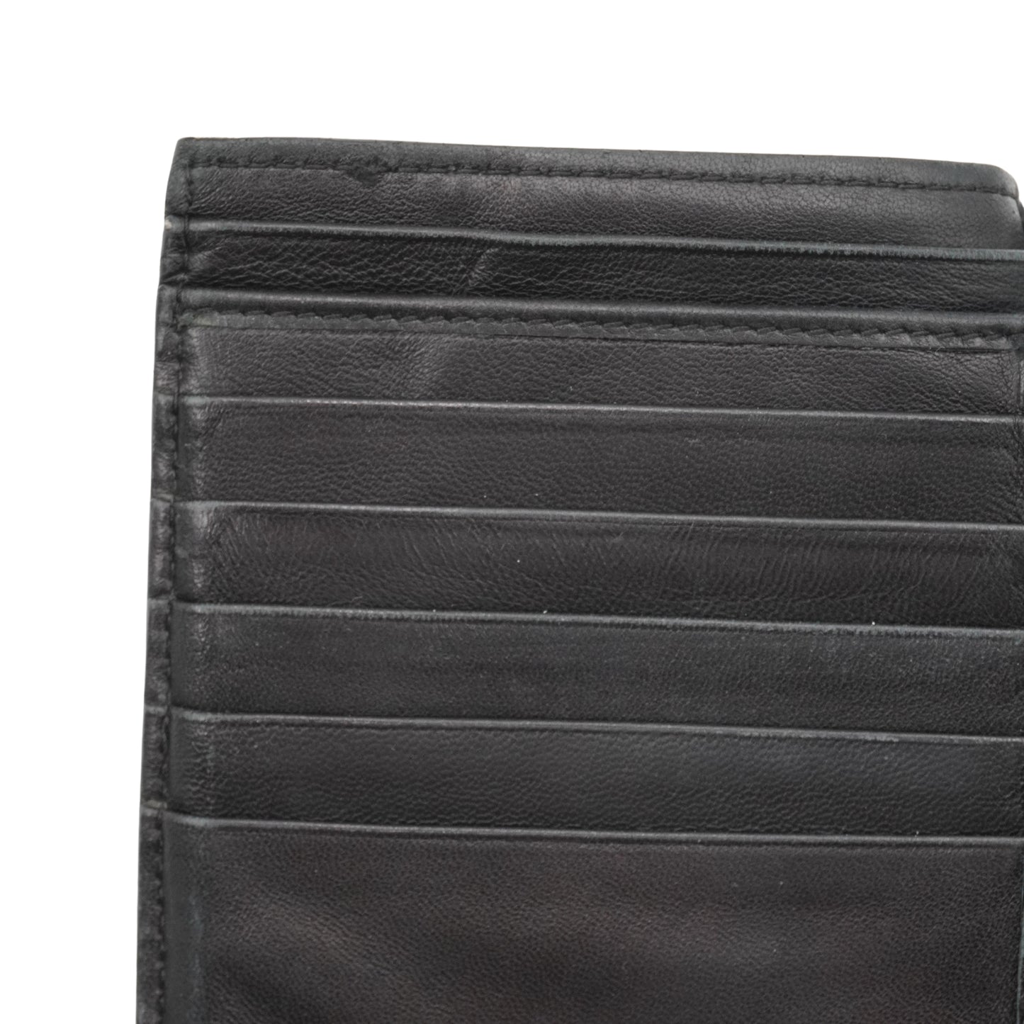 Billetera Bottega Veneta negra
