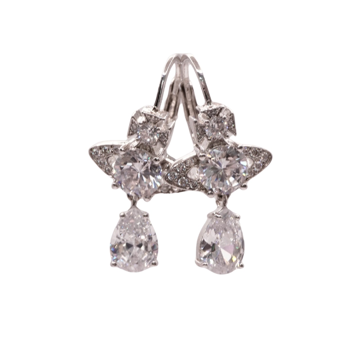 Aretes Vivienne Westwood Gota .925