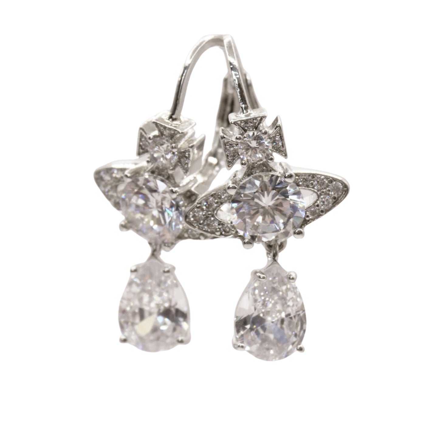 Aretes Vivienne Westwood Gota .925