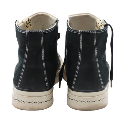 Tenis Visvim Skagway Hi Canvas Leather Patch