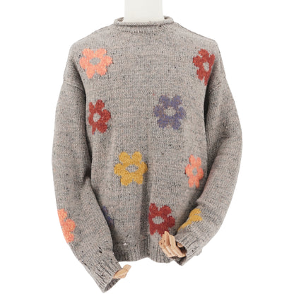 Suéter Acne Studios Floral Intarsia Wool