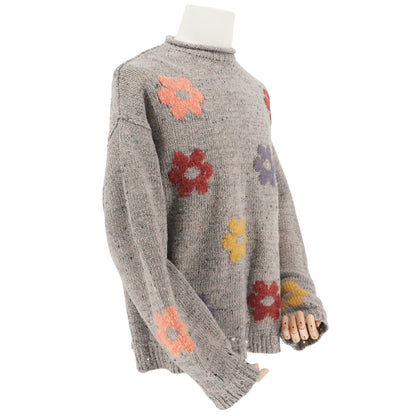 Suéter Acne Studios Floral Intarsia Wool