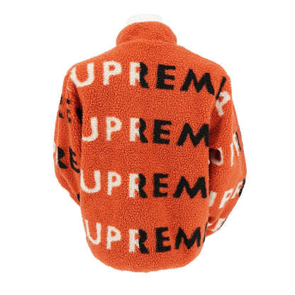 Chamarra Supreme Reversible Con Logo Naranja L Borrego
