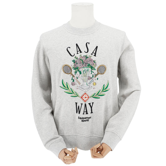 Sueter Casablanca Gray 'casa Way' Sweatshirt
