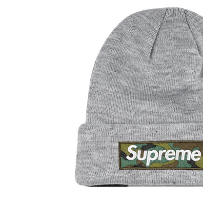 Gorro Supreme New Era Box Logo Camo Fw23