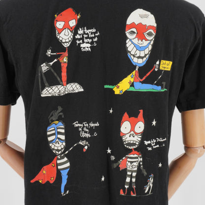 Playera Chrome Hearts Los Angeles Graphic Print Black