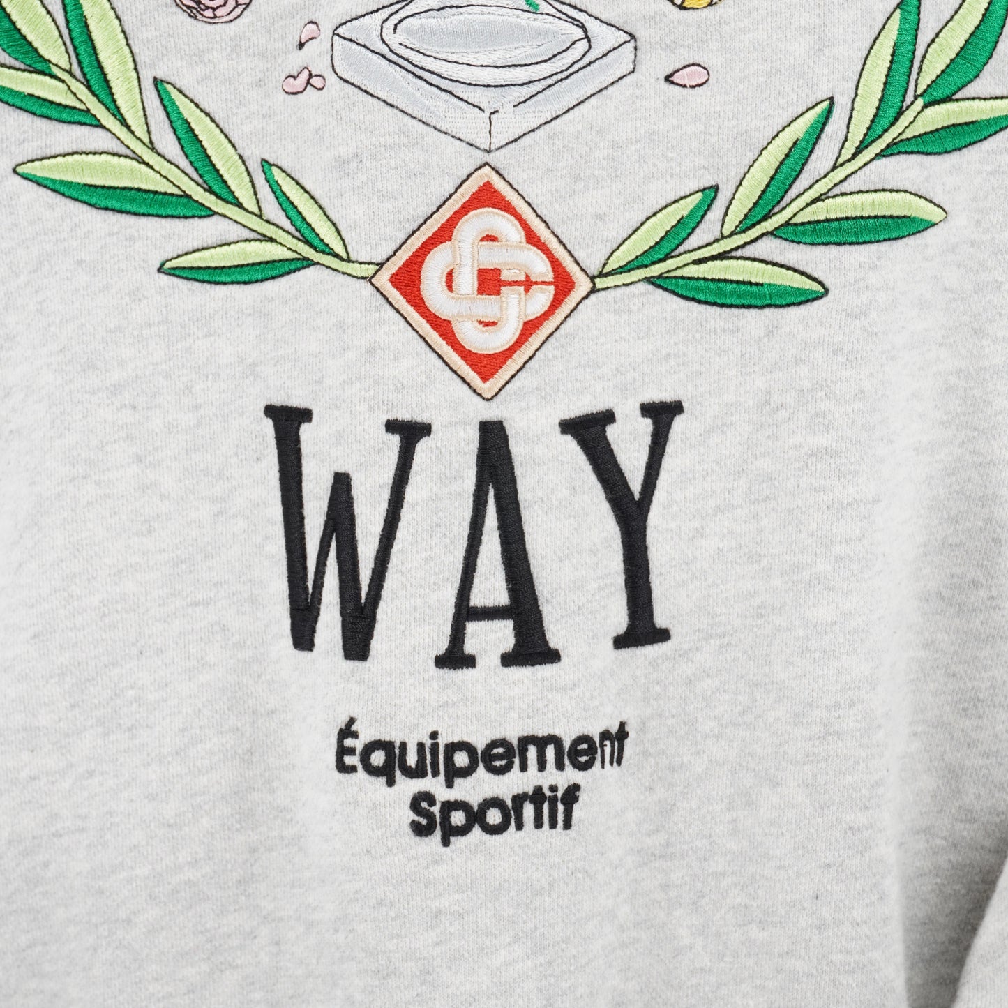 Sueter Casablanca Gray 'casa Way' Sweatshirt