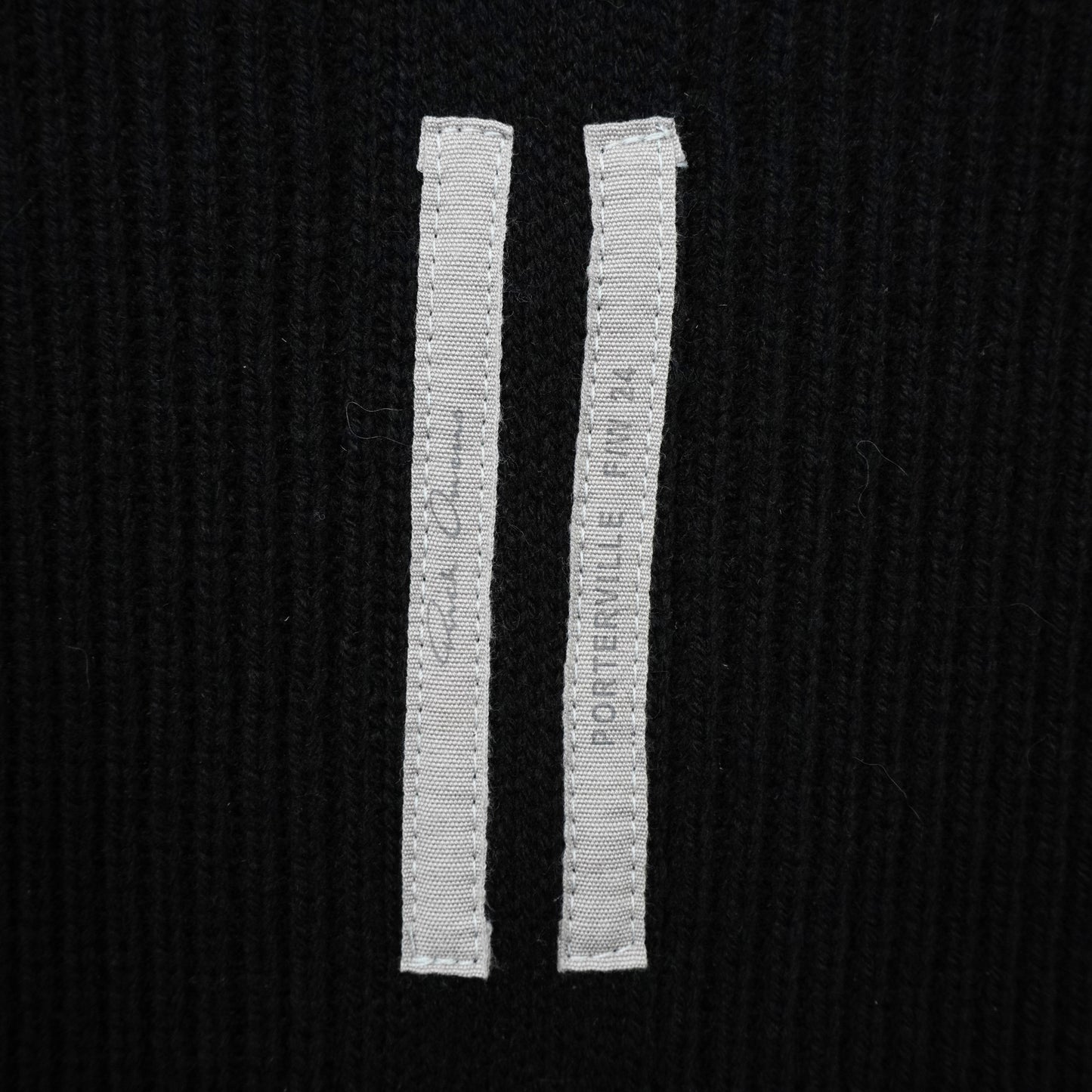 Chaleco Knit Rick Owens Porterville Gimp Hooded