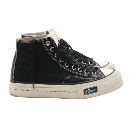Tenis Visvim Skagway Hi Canvas Leather Patch