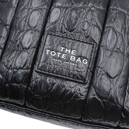 Marc Jacobs The Croc-Embossed Micro Tote Bag