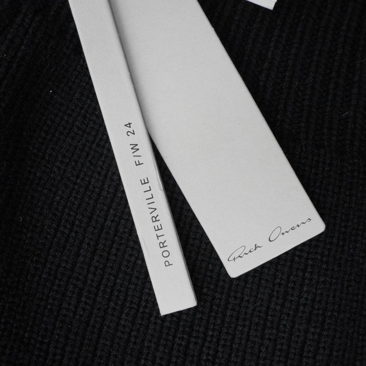 Chaleco Knit Rick Owens Porterville Gimp Hooded