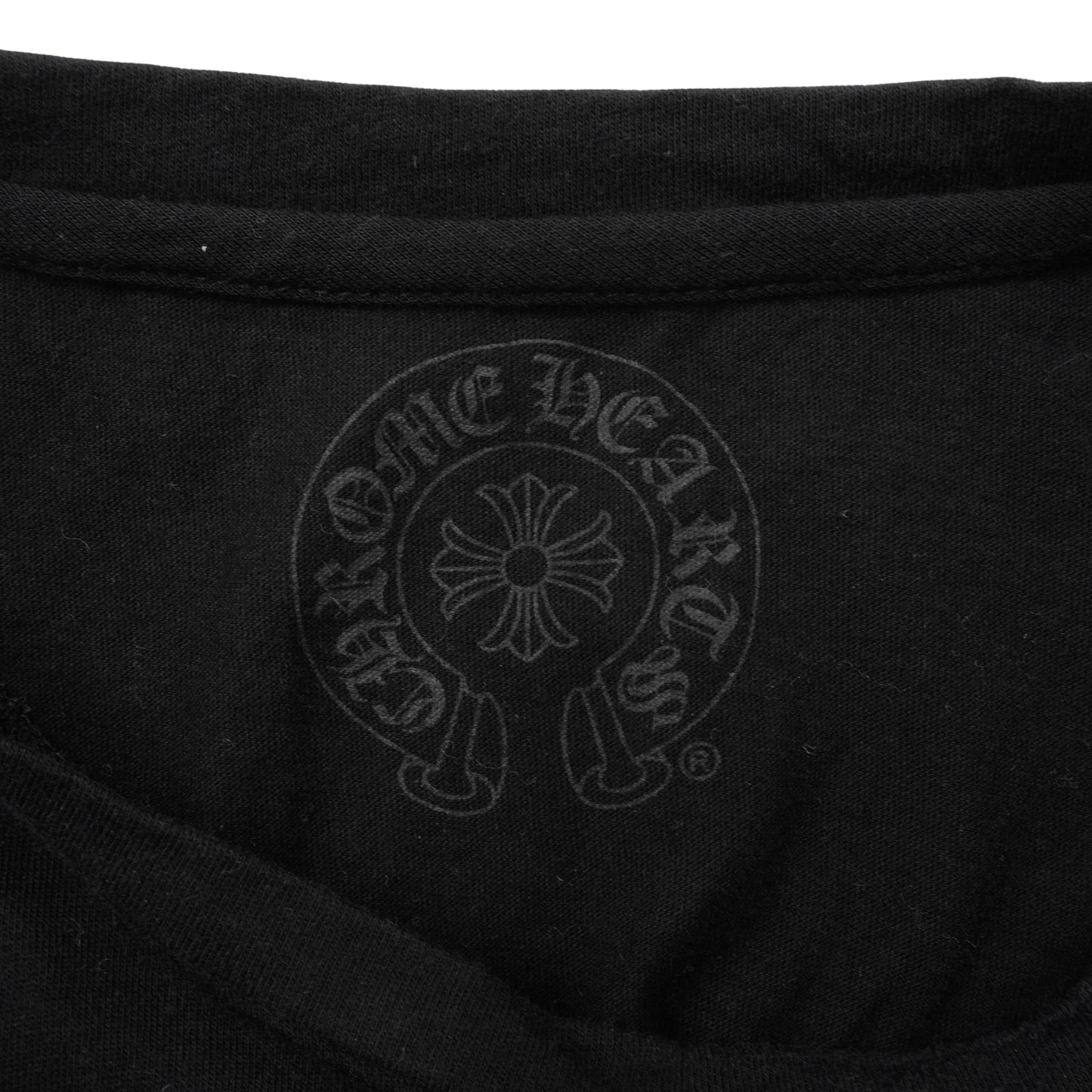 Playera Chrome Hearts Los Angeles Graphic Print Black