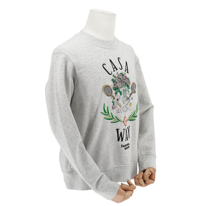Sueter Casablanca Gray 'casa Way' Sweatshirt