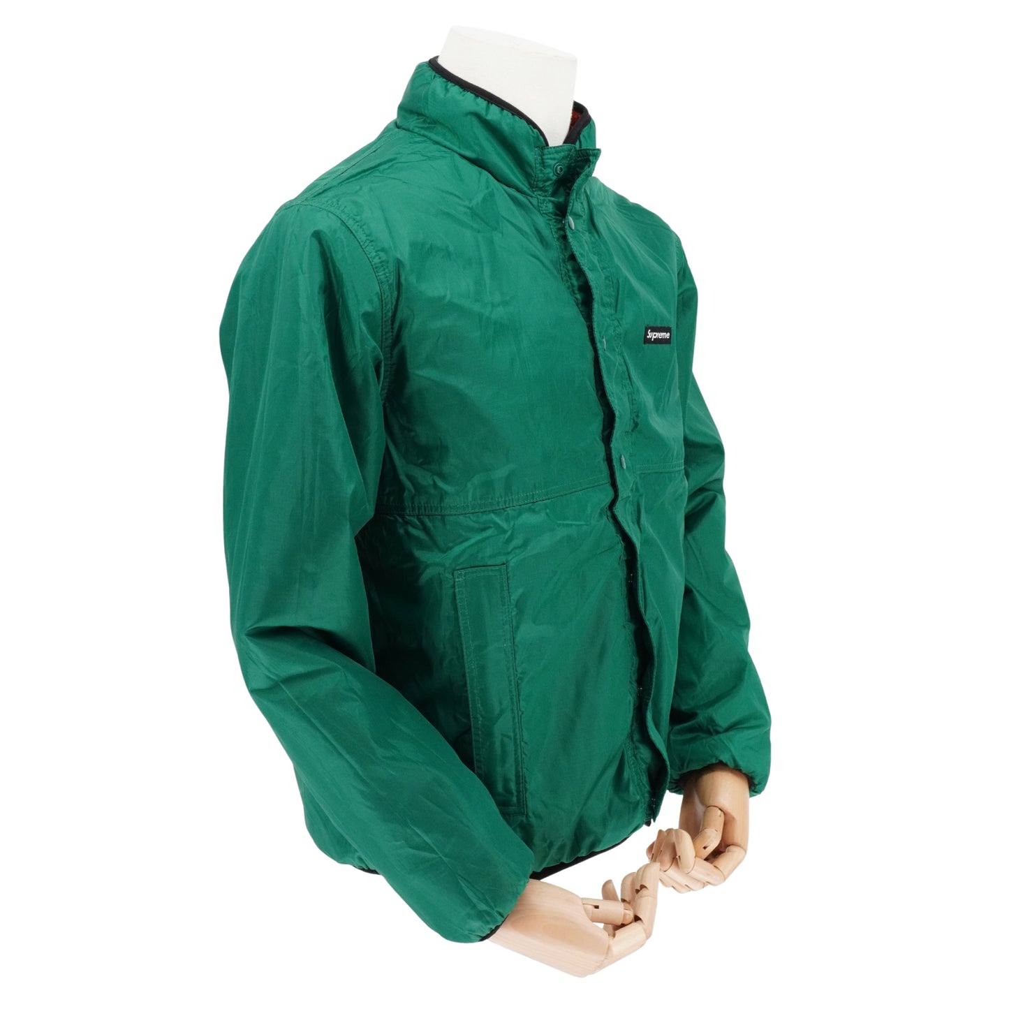 Chamarra Supreme Reversible Con Logo Naranja L Borrego