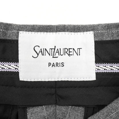 Suit Yves Saint Laurent fw peak lapel gray set