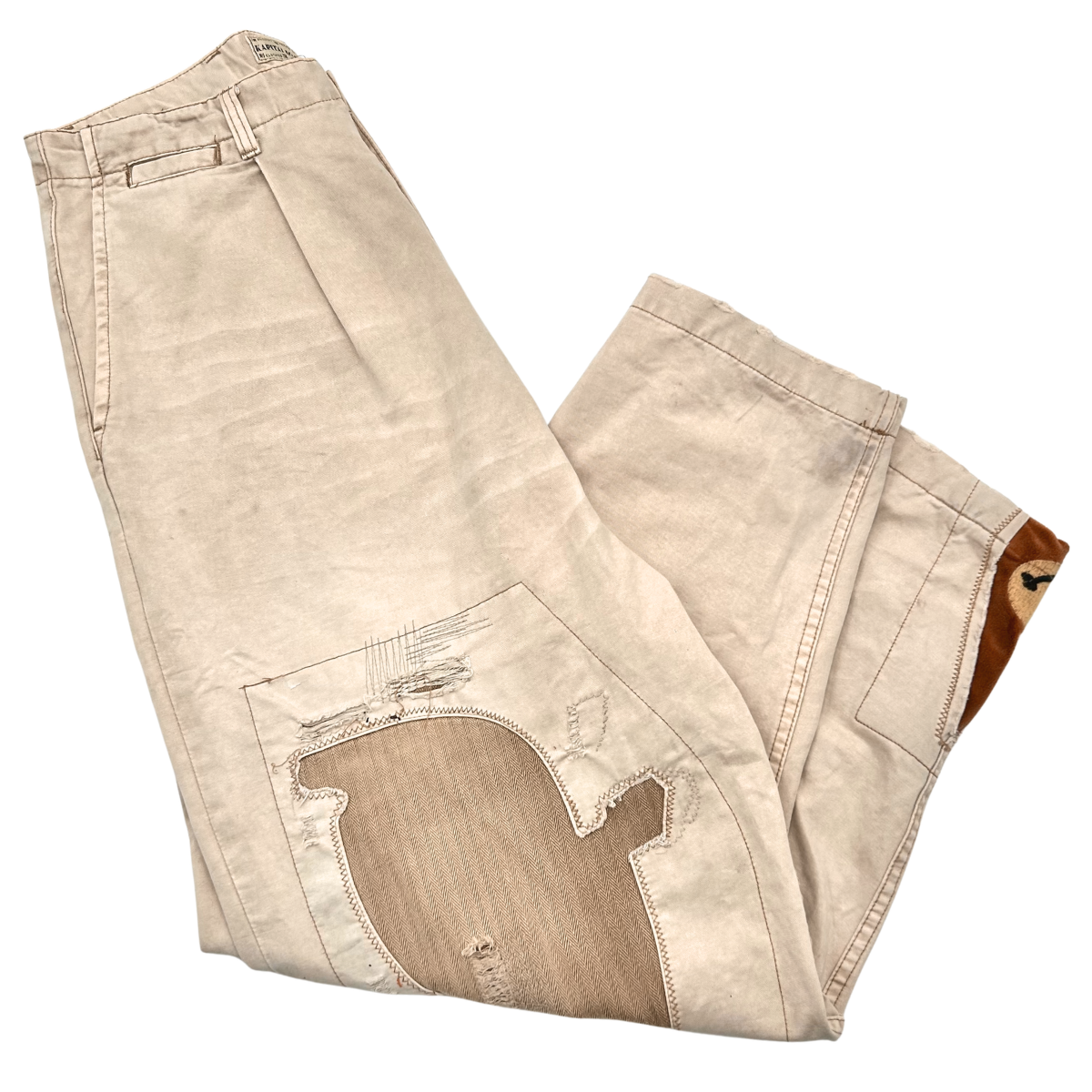 Pantalones Kapital Patchwork