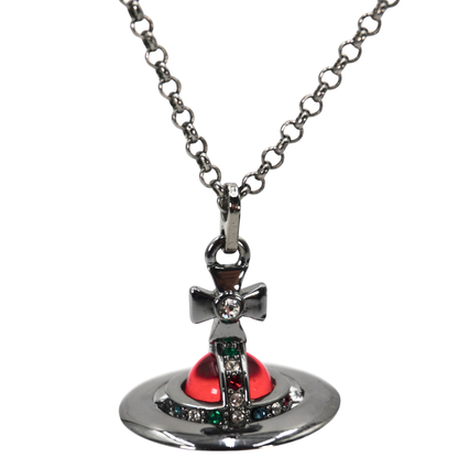 Collar Vivienne Westwood Orb Gunmetal