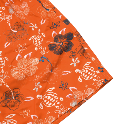 Traje de baño Vilebrequin Beach Pants Naranja