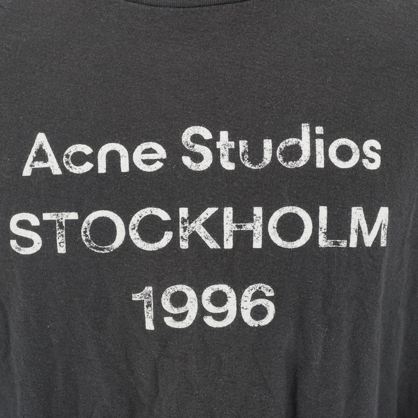 Playera Acne Studios Vintage Monogram 1996 Manga larga