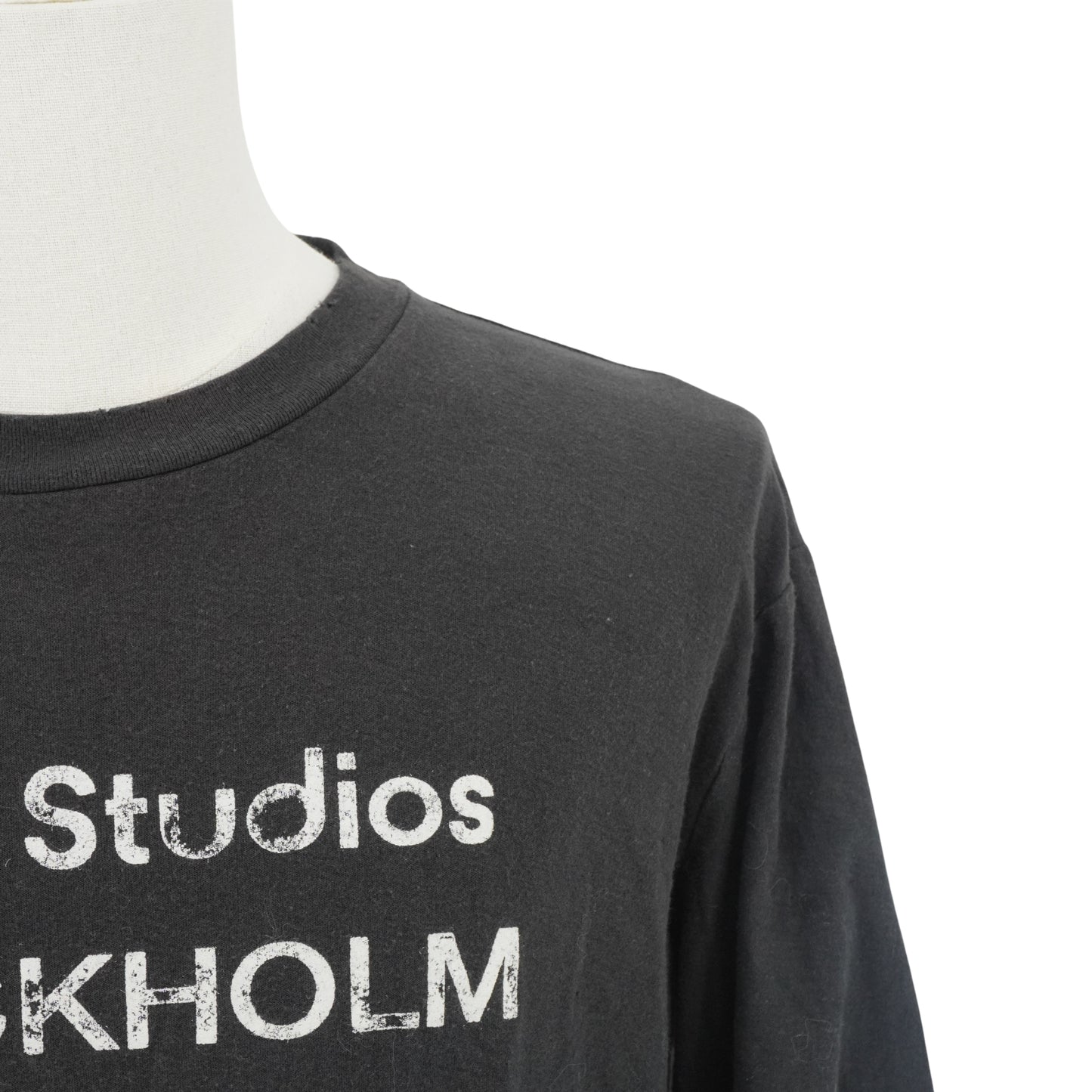 Playera Acne Studios Vintage Monogram 1996 Manga larga