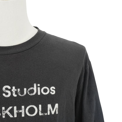 Playera Acne Studios Vintage Monogram 1996 Manga larga