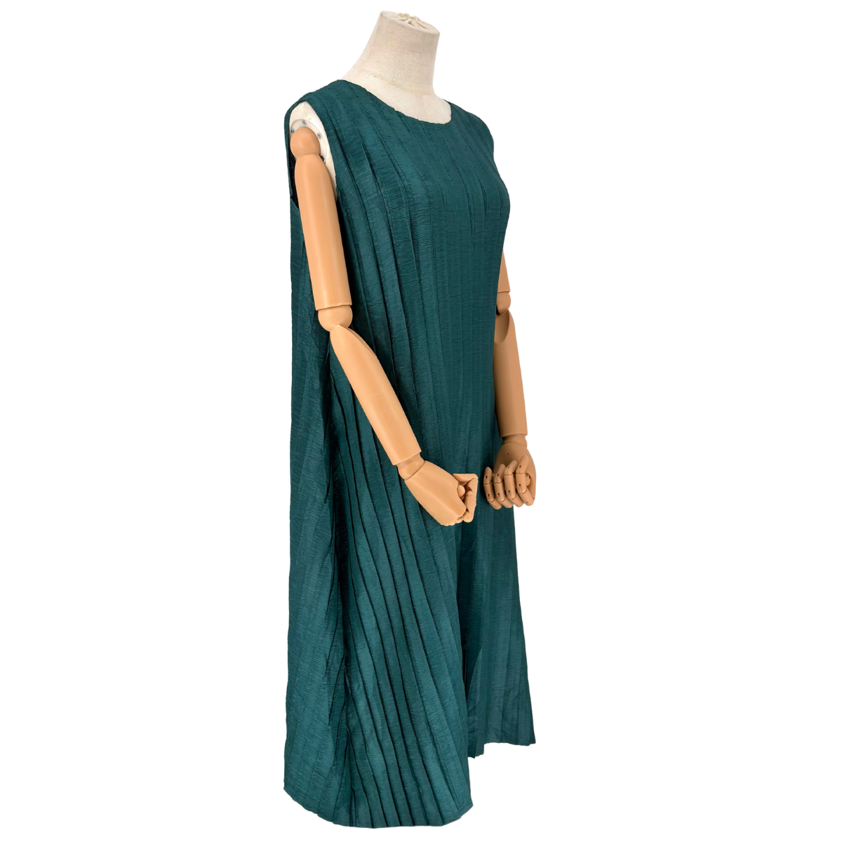 Vestido Issey Miyake Pleats Please Teal