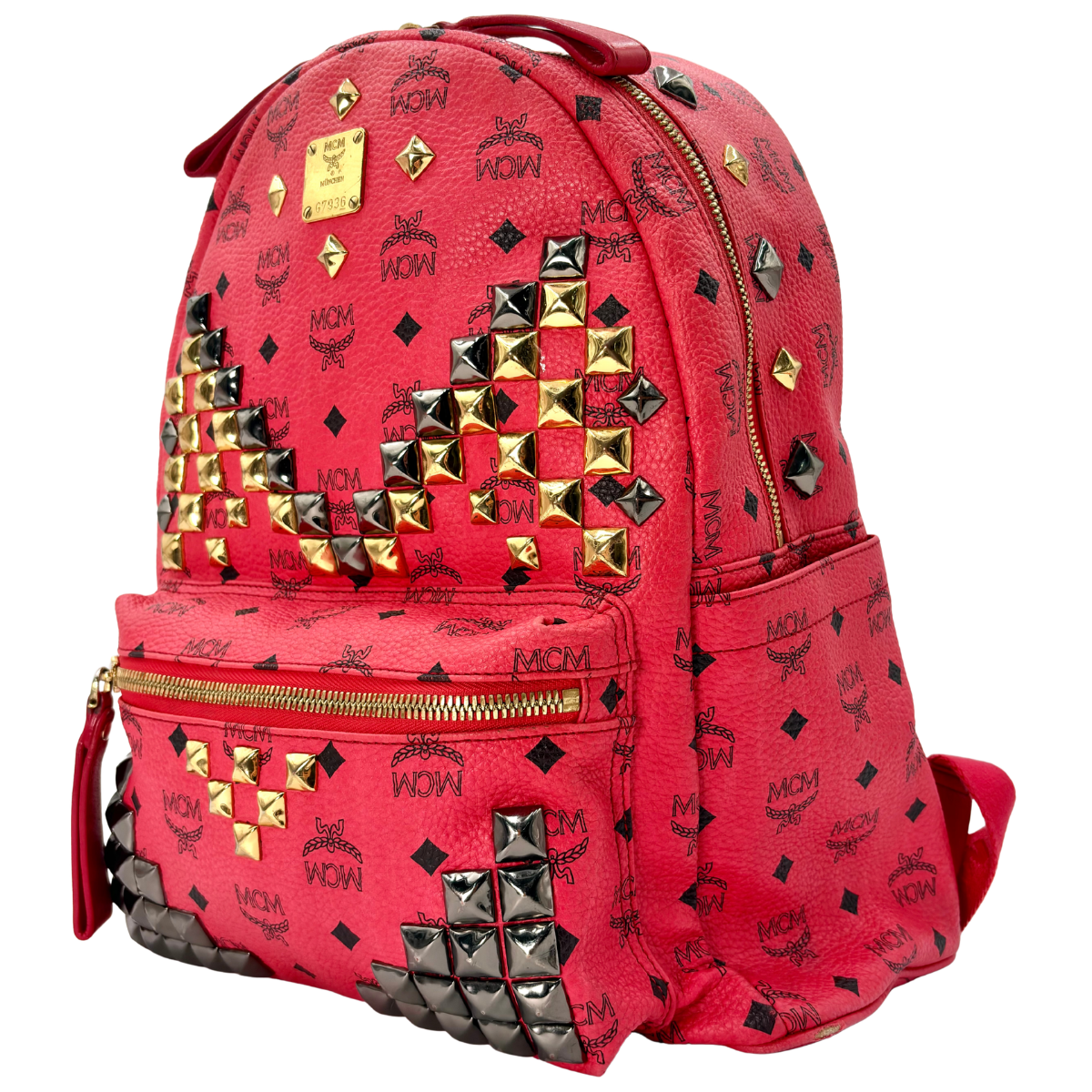 Mochila MCM Stark Rosa