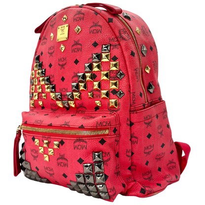 Mochila MCM Stark Rosa