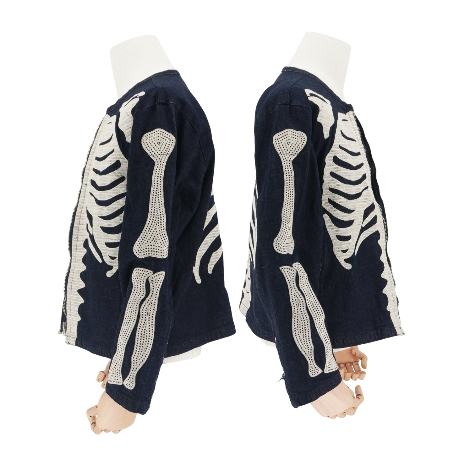 Chamarra Kapital Bone Denim