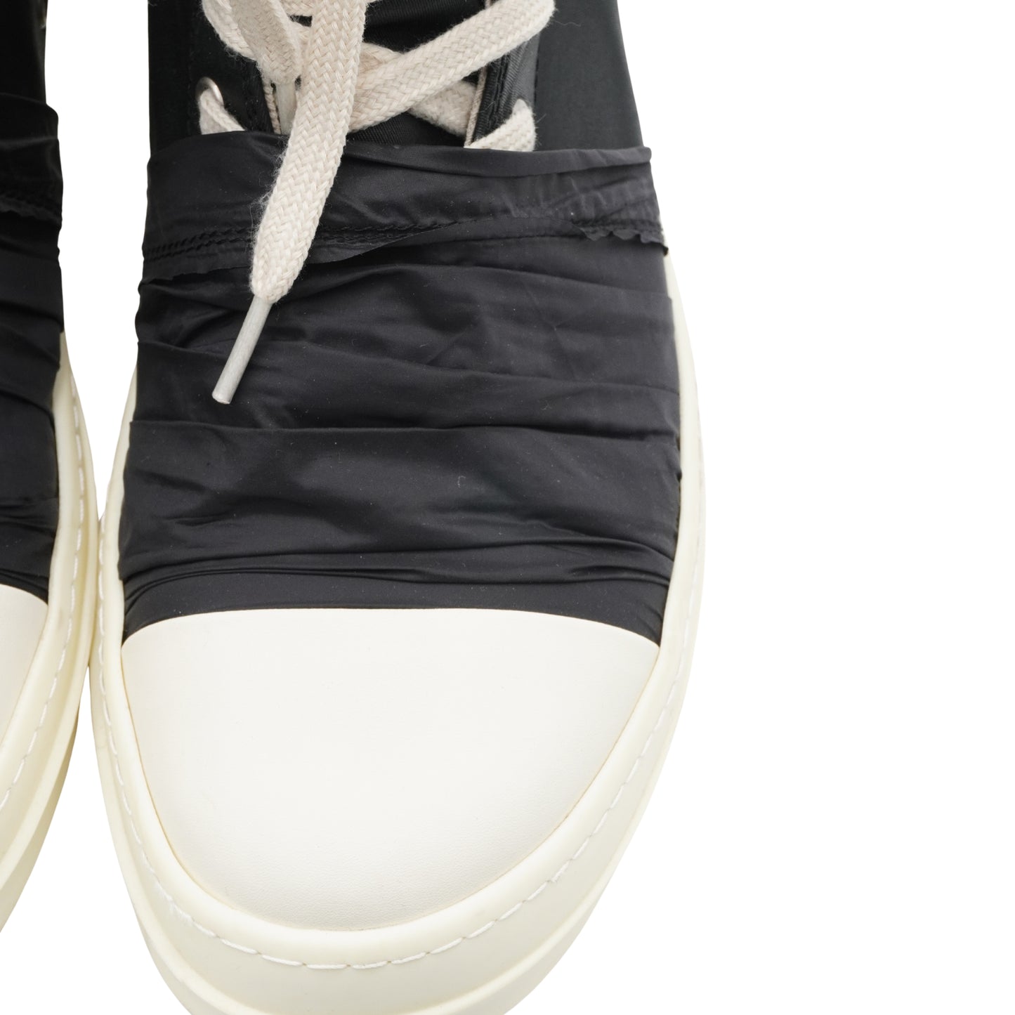 Tenis High-Top Wrapped Rick Owens Calzado Ramones