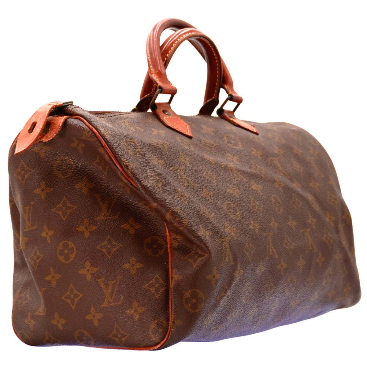 Bolsa Louis Vuitton Speedy Duffle 35 Brown Canvas Monogram