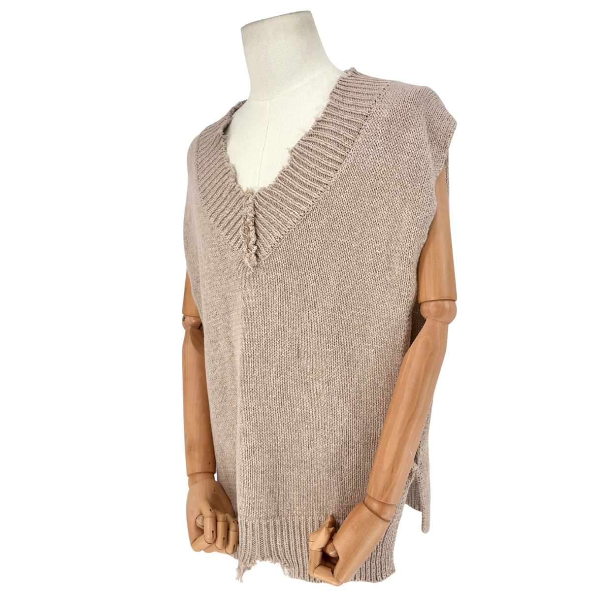 Chaleco Maison Margiela Beige