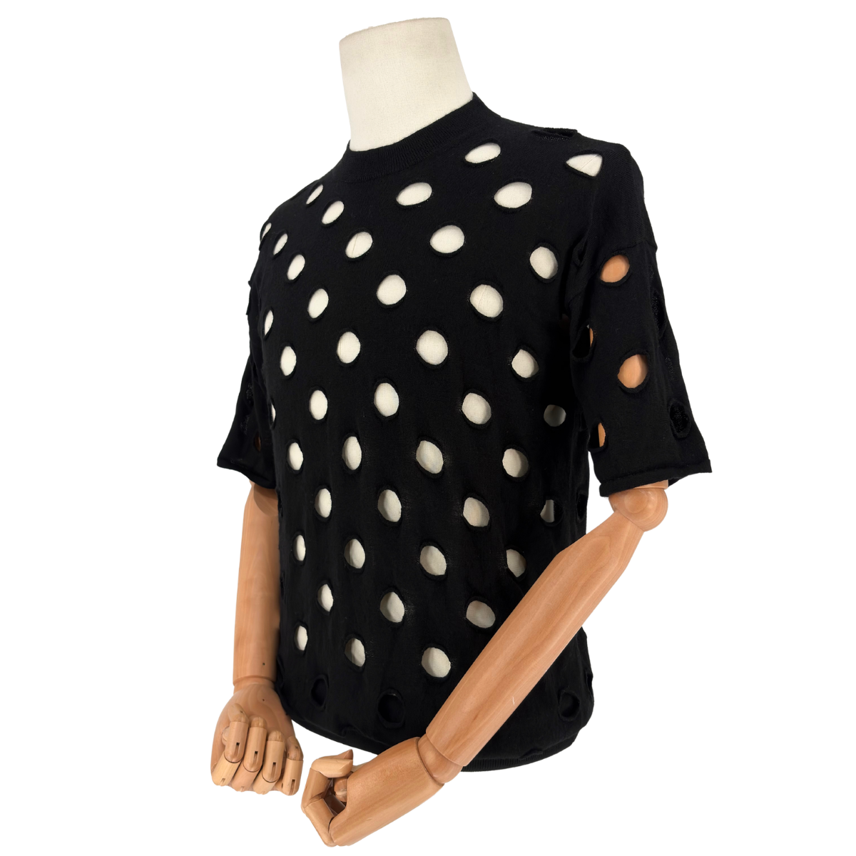Playera Alexander McQueen MCQ Negro