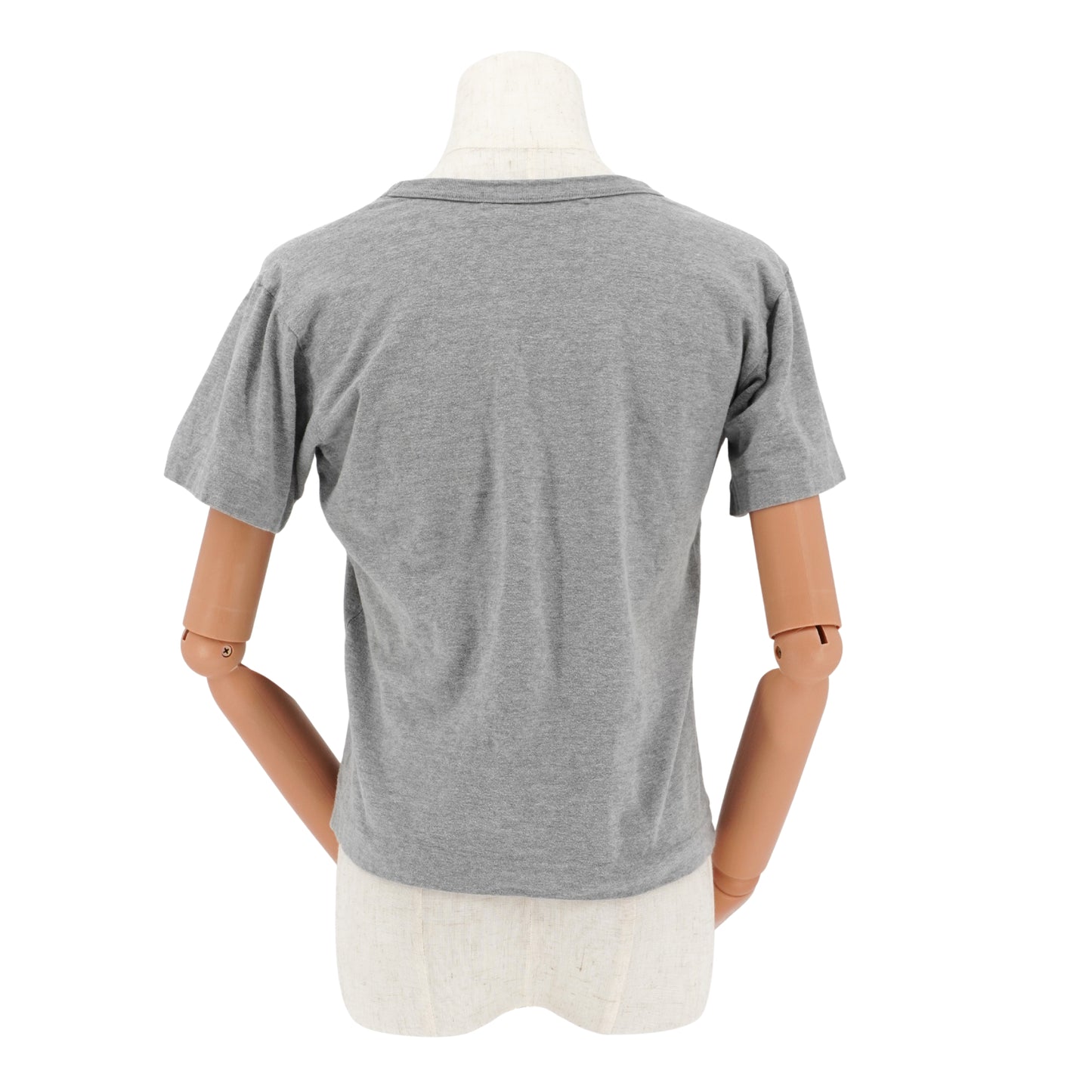 Playera Comme des Garçons Double Heart Logo Gris PLAY