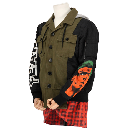 Chamarra Moschino Couture Patchwork