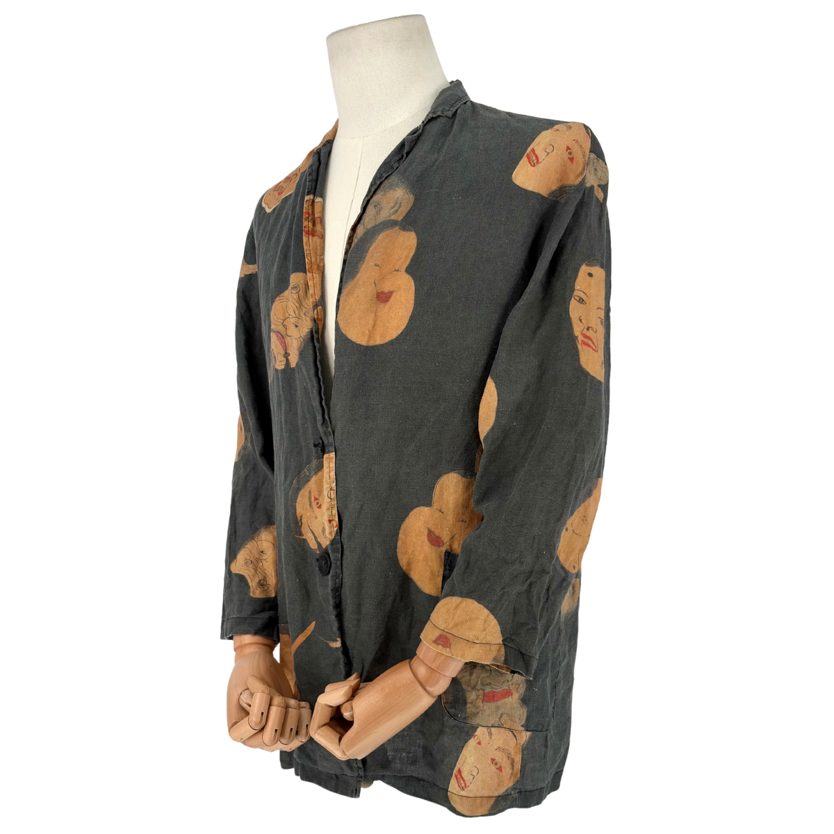 Camisa Uma Wang Noh Mask