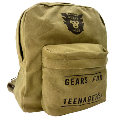 Mochila Human Made Gears for Teenagers Verde