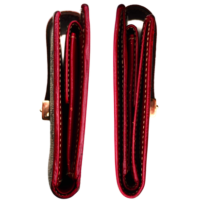 Cartera Gucci GG Supreme Web Roja