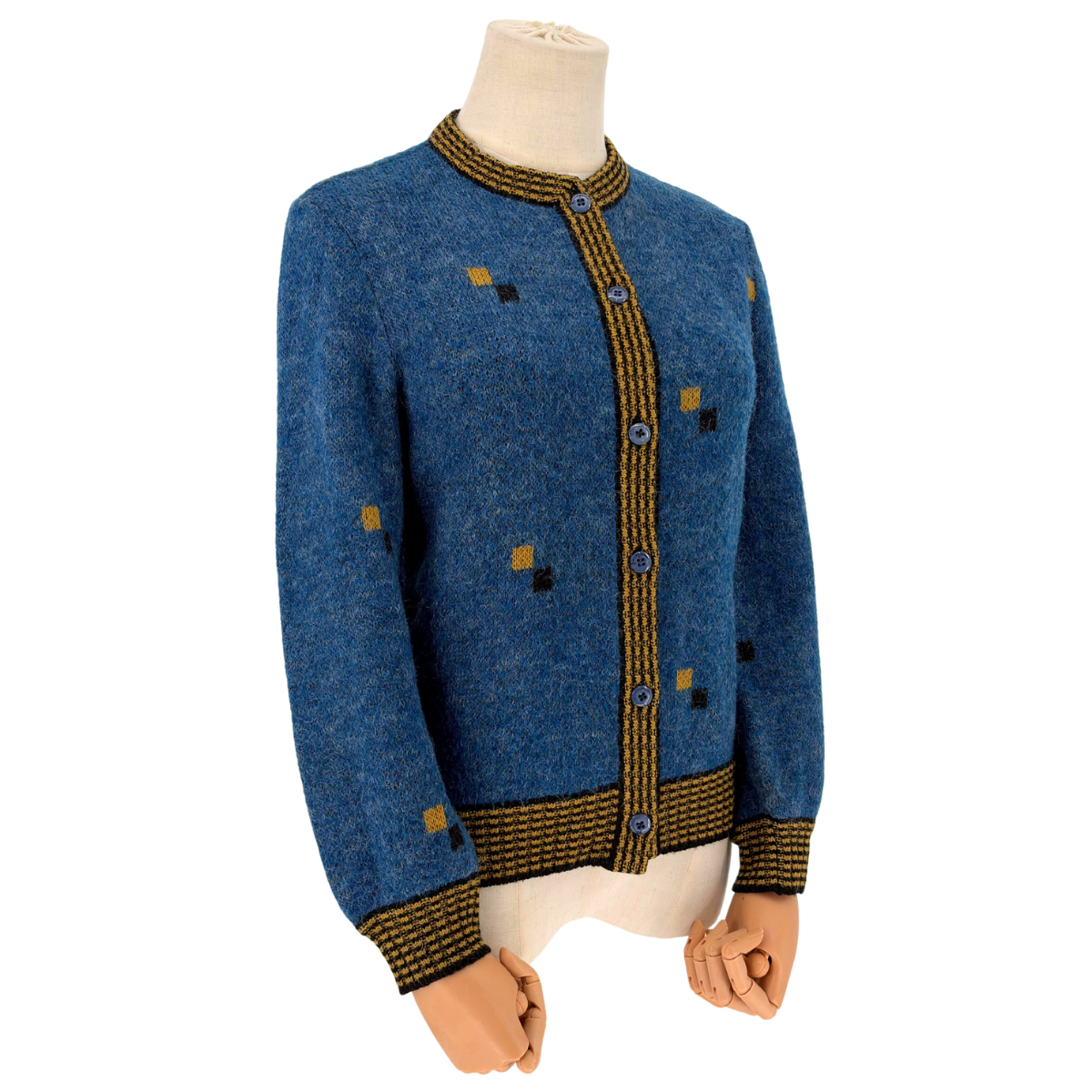 Cardigan Salvatore Ferragamo Azul
