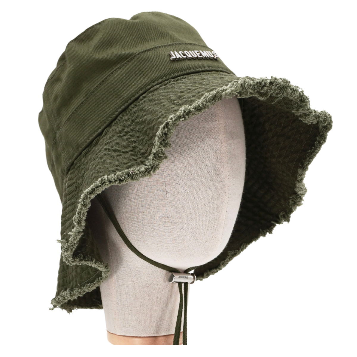 Bucket Hat Jacquemus Le bob Artichaut Verde Distressed