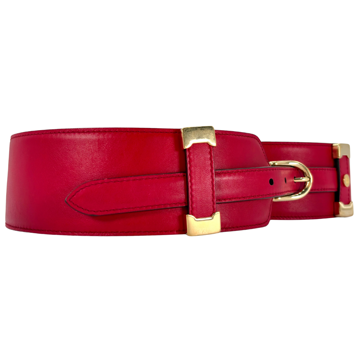 Cinturón Roberto Cavalli Rojo