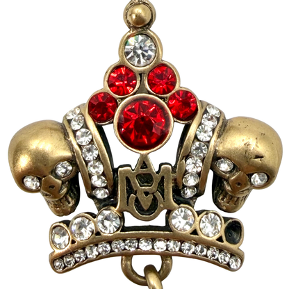 Aretes Mcq Skull Earrings