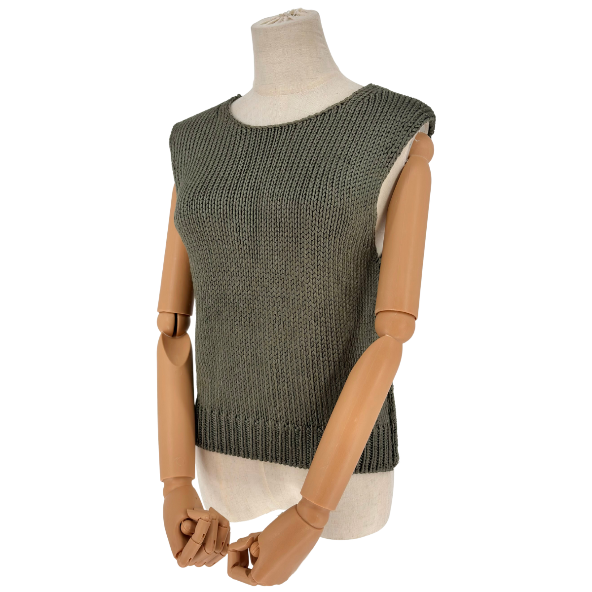 Chaleco Helmut Lang Verde