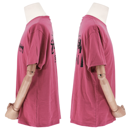 Playera STUSSY West Berry Pink