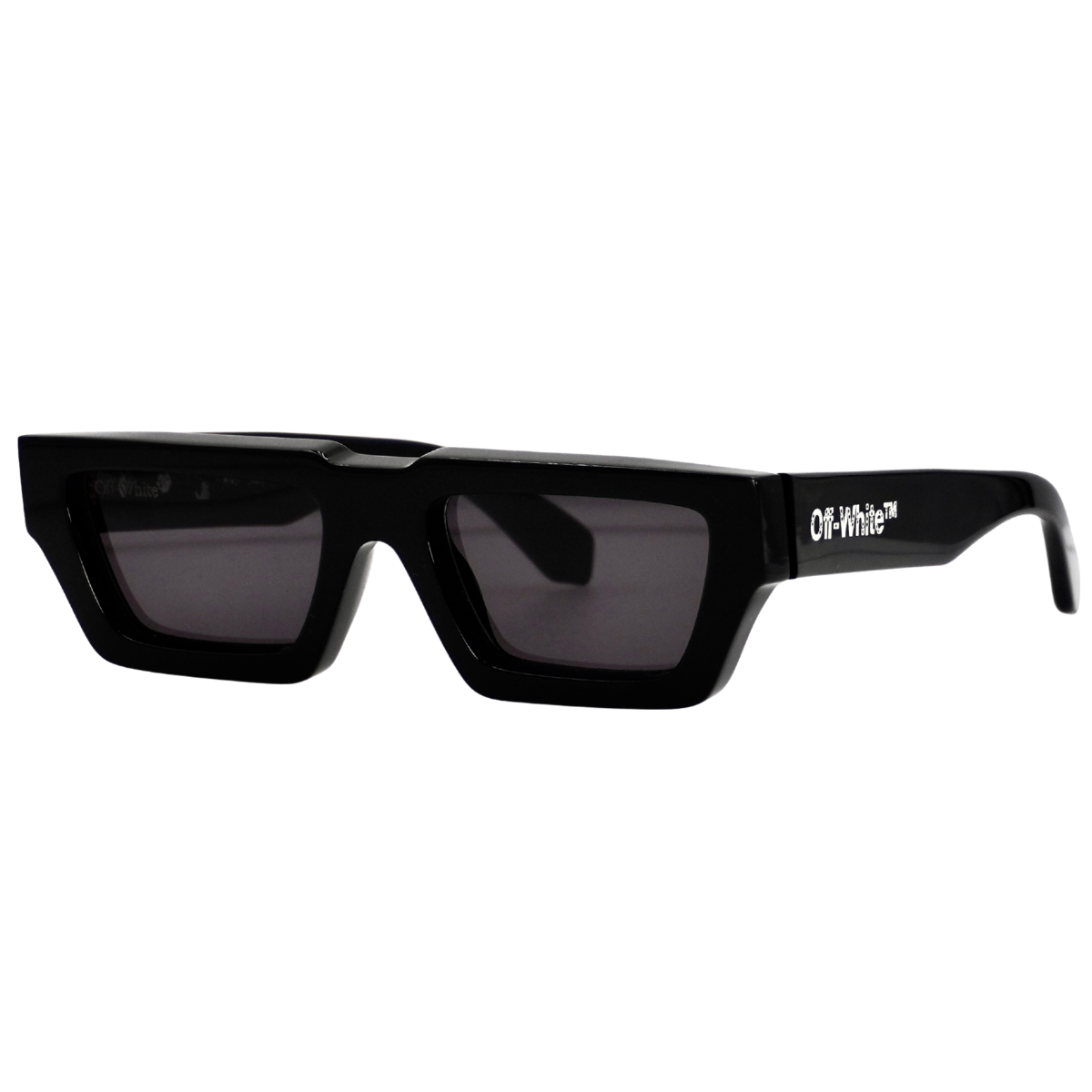 Off White Rectangular Black Glasses