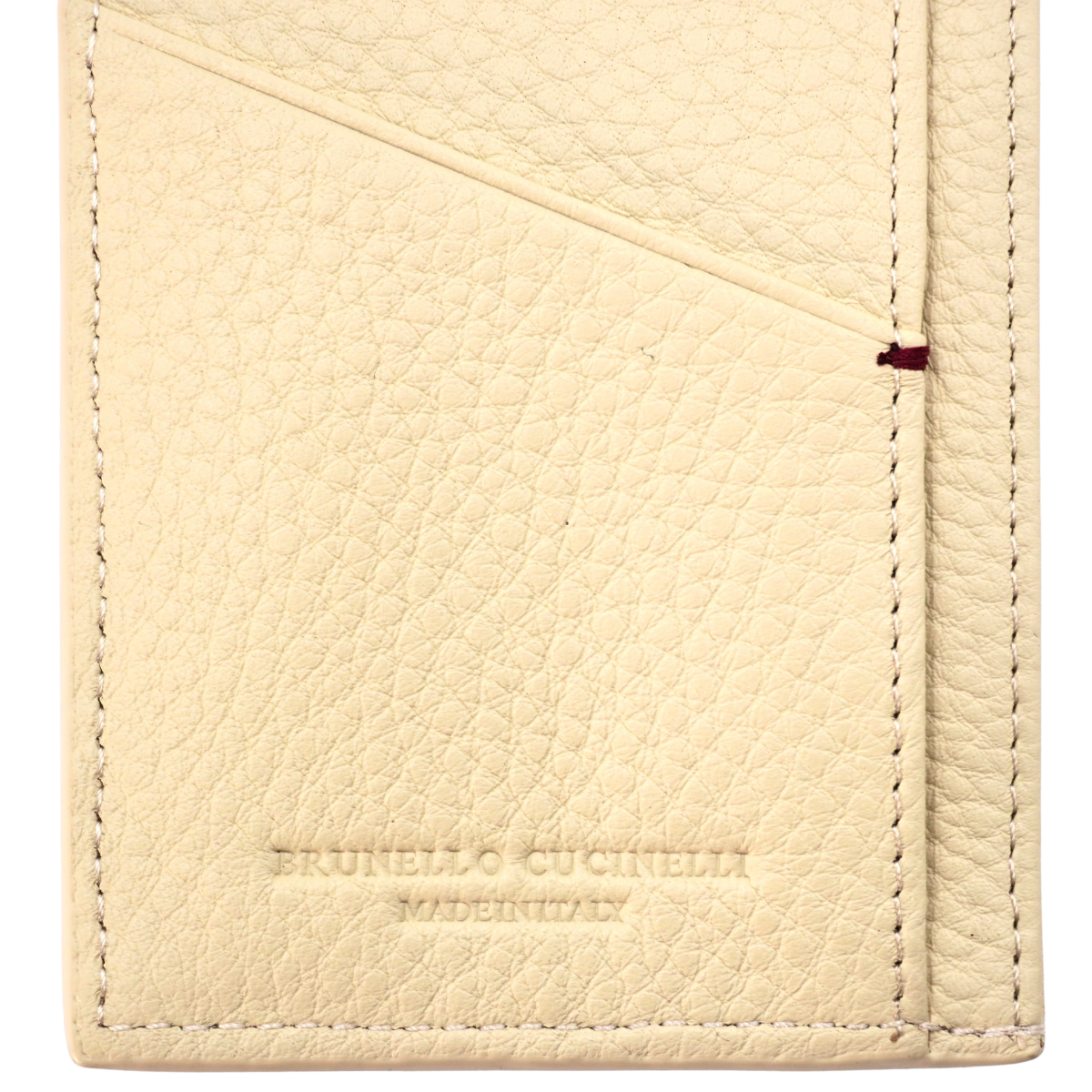 Brunello Cucinelli Beige Card Holder