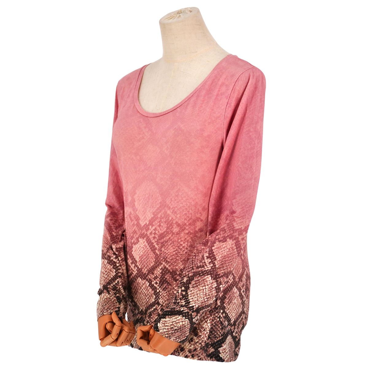 Blusa Roberto Cavalli Rosa Long Sleeve
