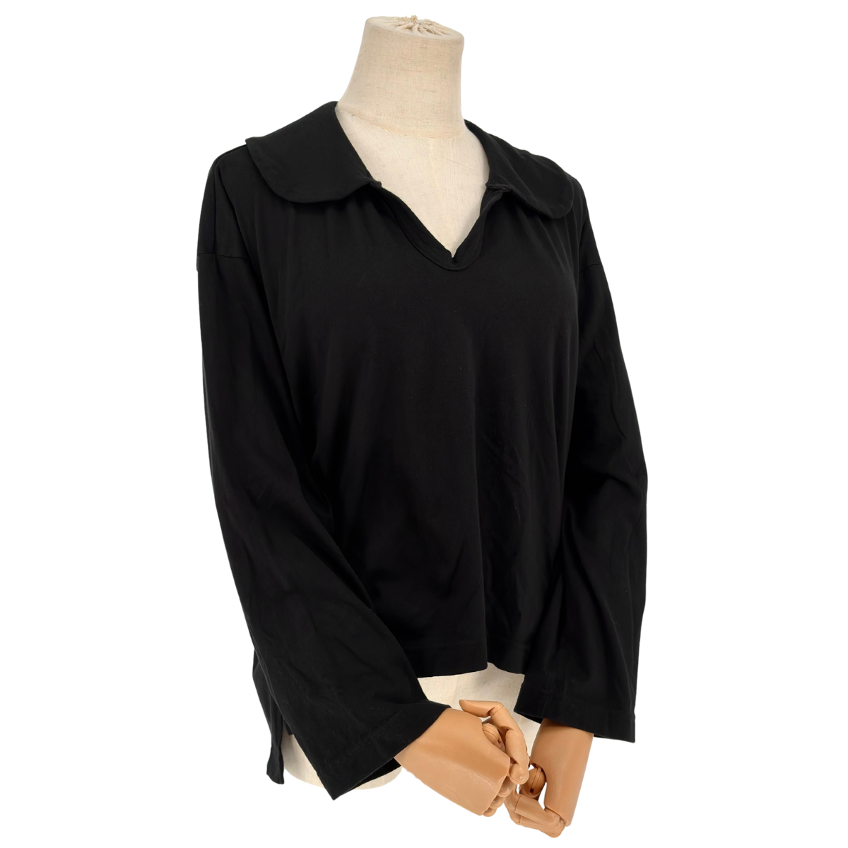 Playera Comme des Garçons Collar Negro