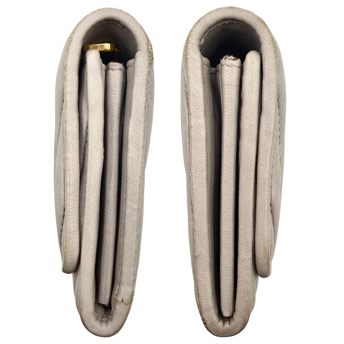 Cartera Miu Miu Matelassé Gris