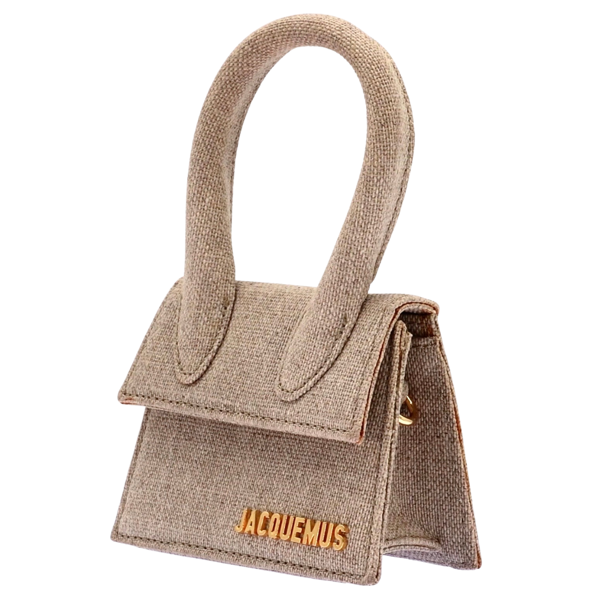 Bolsa Jacquemus Le Chiquito Canvas Beige